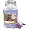 Yankee Candle Candela profumata | Candela in giara grande della Lavanda Vaniglia | Candele a lunga combustione: fino a 150 ore | Regali perfetti per le donne