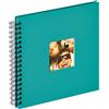 walther design album fotografico verde petrolio 26 x 25 cm album a spirale con copertina ritagliata, Fun SA-108-K