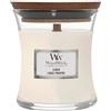 WoodWick Candela profumata Hourglass media con stoppino crepitante | Biancheria | Durata della fragranza: fino a 20 ore