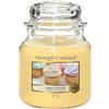 Yankee Candle Candela profumata in giara media | Cupcake alla vaniglia | Durata Fino a 75 Ore
