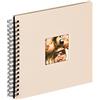 walther design album fotografico sabbia 26 x 25 cm album a spirale con ritaglio di copertina, Fun SA-108-C