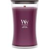WoodWick Grande a Clessidra Candela Profumata | Velvet Plum | con Stoppino Scoppiettante | Durata della Combustione: fino a 130 Ore