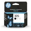 HP 305 Nero, Cartuccia Inchiostro Originale | Compatibile con HP DeskJet serie 2700, 4100, HP Envy serie 6020, 6030, 6420, 6430, 120 pagine (3YM61AE)