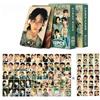 TuYines Carte fotografiche Kpop Stray Kids, 60 pezzi di carte Lomo Stray Kids, 32 adesivi SKZ, fotocard SKZ (B)