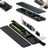 Ouitble Poggiapolsi per tastiera con set di pulizia 2 in 1 Tutto in uno Kit di pulizia per laptop per tastiera Bluetooth Fotocamera Telefono cellulare, polso (nero)