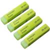 Generic Cancellazione della matita 4pcs scrittura disegno portatile scrittura a mano gelatina matita gomme mini verde scuola forniture