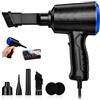 Goweto Air Duster 500 W con Cavo, Pulizia Soffiatore Elettrico per PC e Tastiera | air duster elettrico da con cavo da 2,5 m, forza di soffiaggio di 162 g, pulizia per PC, tastiere e pulizia