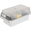 HAN 1x Scatola per schede indice EDIZIONE SPECIALE grigio chiaro DIN A6 DIN