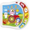 ARTSANA SPA Libretto Animali della Fattoria Elettronico, Libro Bambini Educativo, Insegna Animali e Versi, Giochi Sensoriali, 6 Mesi +
