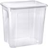 TONTARELLI S.P.A. Tontarelli Combi Box Trasparente 37x27x36,7 cm - Contenitore Resistente e Impilabile