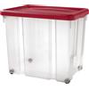TONTARELLI S.P.A. Puzzle Midy Contenitore in Plastica con Coperchio e Ruote 80 L