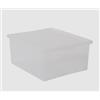 BELLI E FORTI S.R.L. Storage Box Spring M, 42x35x18 cm, contenitore plastica, con coperchio, salvaspazio, 21 litri, Belli e Forti