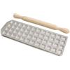 IMPERIA & MONFERRINA SPA Imperia Raviolamp, stampo per 44 raviolini, alluminio, 30,5 x 12,7 x 2,5 cm