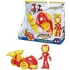 HASBRO EUROPEAN TRADING BV SPIDEY F7458 BOLIDE DI IRON MAN