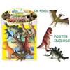 TEOREMA S.R.L. GEO NATURE 70307 CONF 8 DINOSAURI CON POSTER