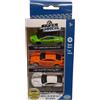 O.D.S. SRL SILVER WHEEL 41152, SET 3 AUTOMODELLI, SCALA 1:64, VEICOLI DIE CAST, RUOTE LIBERE, COLLEZIONE AUTO IN METALLO