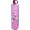 PERLETTI SPA OMBRELLO MINI UNICORNO ROSA GLITTER