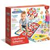 CLEMENTONI S.P.A. Clementoni L'Orchestra Salterina - Tappeto Musicale Elettronico per Bambini, Multicolore