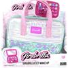 NICE SRL GIRABRILLA Borsetta Make-Up, Set di Trucchi con Maniglie e Cerniera, Kit Bellezza Bambina, Colori Assortiti, Nice Group
