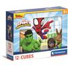 CLEMENTONI S.P.A. SPIDEY 41198 SET 12 CUBI