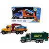 O.D.S. SRL Silver Wheel Camion Servizi e Trasporti 37 cm con Luci e Suoni, Funzionamento a Frizione, Assortito in 3 Modelli di Hasbro