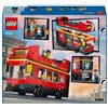 LEGO SPA CITY 60407 AUTOBUS TURISTICO A DUE PIANI LEGO