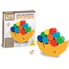 TEOREMA S.R.L. LUNA EQUILIBRISTA MONTESSORI, GIOCO EDUCATIVO IN LEGNO, FATTO DI LEGNO