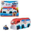 SPIN MASTER ITALIA SRL Paw Patrol Pup Squad Patroller con Chase e Mini Racer - Camion Veicolo da 25 cm