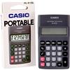 CARTOLERIA CALCOLATRICE TASCABILE CASIO HL-815L, DISPLAY 8 CIFRE