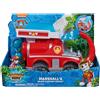 SPIN MASTER ITALIA SRL Paw Patrol Jungle Pups, Veicolo Elefante di Marshall, camion con lanciamissili, action figure Marshall, 3 anni+