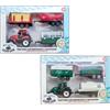 O.D.S. SRL Silver Agrifarm trattore con rimorchio e accessori 37807, mezzo agricolo giocattolo per bambini, assortito