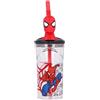 REAL TRADE ITALIA SRL SPIDERMAN ST51366 BICCHIERE C/CANNUCCIA TRITAN
