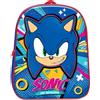 DIMAGRAF SRL ZAINO SONIC ASILO 3D CON CHIUSURA ZIP PER BAMBINI