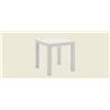ARETA S.R.L. TAVOLO ARES 80X80 BIANCO
