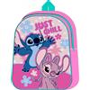 DIMAGRAF SRL ZAINO STITCH GIRL ASILO PREMIUM CON CHIUSURA CON ZIP