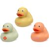 KIOKIDS IBERICA, S.L. anatre da Bagno KIOKIDS - Set da 3 anatre Anti-Muffa per il Bagnetto del Bebè