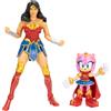 M.V.GIOCHI SRLS DC x Sonic Amy Wonder Woman & Wonder Woman Action Figure Multipack Jakks Pacific