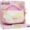 NICE SRL Girabrilla Glamour Borsetta Lulù Crush con Maniglia di Perline e Charms a Cuore