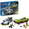 LEGO SPA CITY 60415 INSEGUIMENTO DELLA MACCHINA DA CORSA LEGO