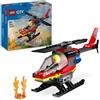 LEGO SPA Lego city elicottero dei pompieri 60411