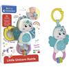 CLEMENTONI S.P.A. Little Unicorn Sonaglio Rattle - Clementoni Baby: Unicorno Sonaglino Stimolante per il Tuo Bambino