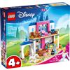 LEGO SPA LEGO Disney Princess Castello degli Amici Animali di Cenerentola 43283 Set Educativo 4+ Anni