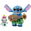 LEGO SPA LEGO Disney Stitch e Scrump 43296 Set con 2 Personaggi Costruibili da Collezione