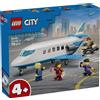 LEGO SPA LEGO City Jet Passeggeri 60492 Aereo Giocattolo da Costruire con 4 Minifigure