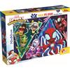 LISCIANIGIOCHI S.P.A. SPIDEY MAXIPUZZLE 35PZ, GIOCO EDUCATIVO PER BAMBINI, SPIDERMAN, ALTA QUALITÀ
