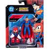 M.V.GIOCHI SRLS Sonic Project Knuckles e Superman coppia personaggi, action figure ufficiali