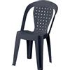 DIMAPLAST 2000 SRL SEDIA NORMA BISTROT ANTRACITE