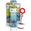 DULCOP INTERNATIONAL S P A Stitch Bolle di Sapone 60ml, Dulcop, Tappo Labirinto, Made in Italy, Senza Glutine, Gioco Bambini, Feste, Idea Regalo, Party Fun
