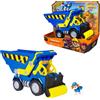 SPIN MASTER ITALIA SRL Rubble & Crew, Veicolo Deluxe di Wheeler, Camion Ribaltabile con Luci, Suoni e Personaggio, 3 Anni+