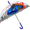 PERLETTI SPA Ombrello Bambino Manuale 45 cm, 8 Stecche, Perletti Poe Racing